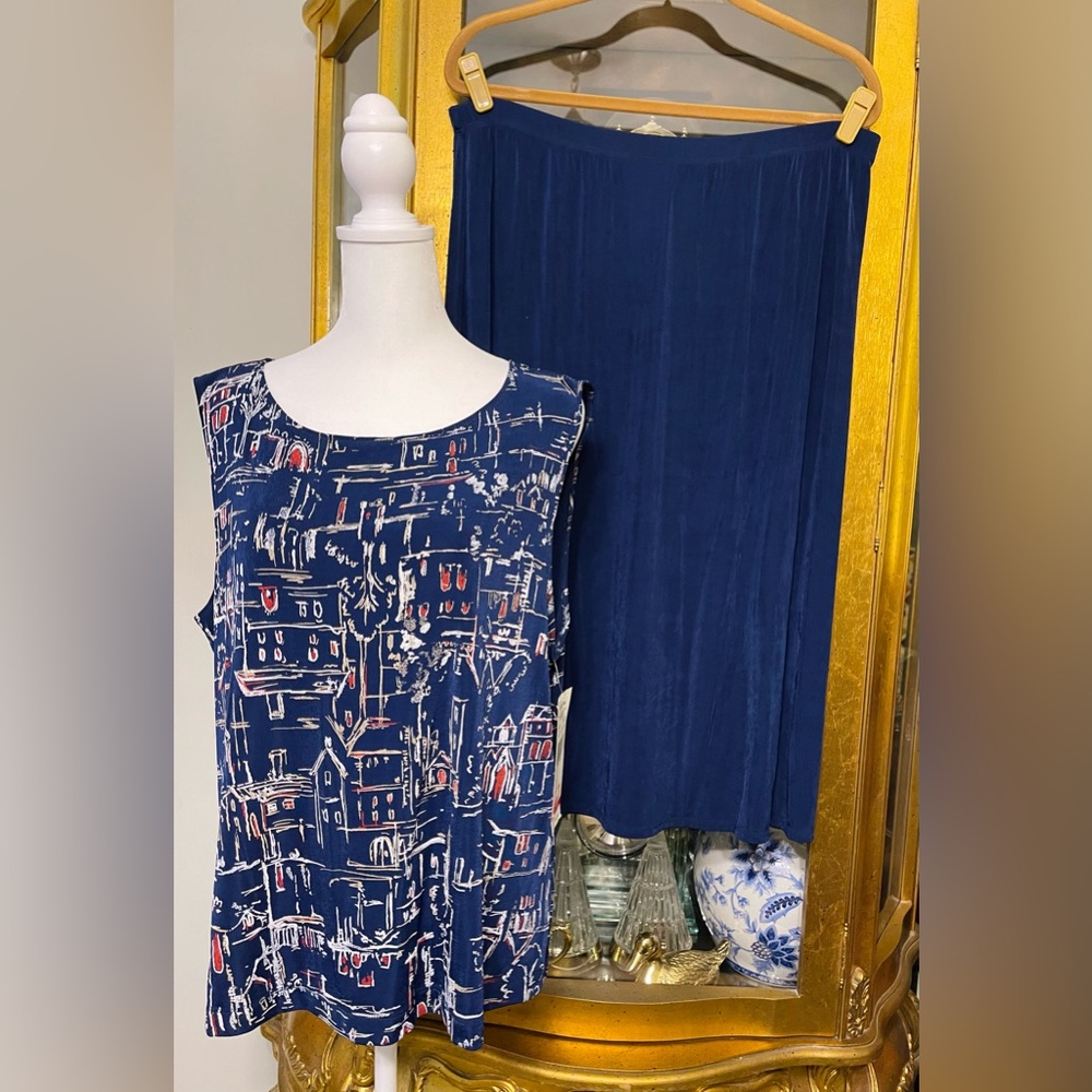 NWT Ruby Rd. Skirt set - Picture 4 of 8